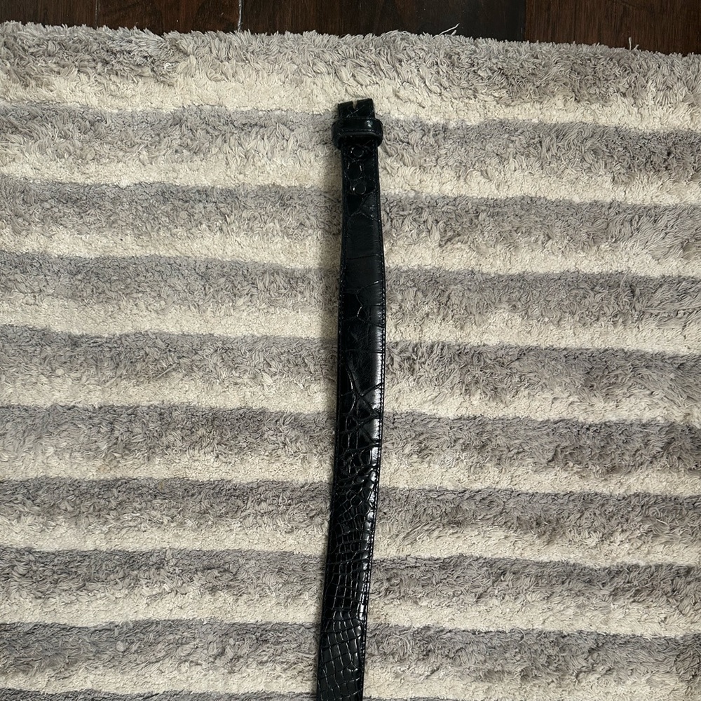 1.25 “ Taper Genuine Alligator Western Belt